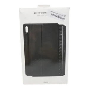 Samsung Keyboard Book Cover for Samsung Galaxy Tab S7 - Black (EF-DT870) - Picture 1 of 8