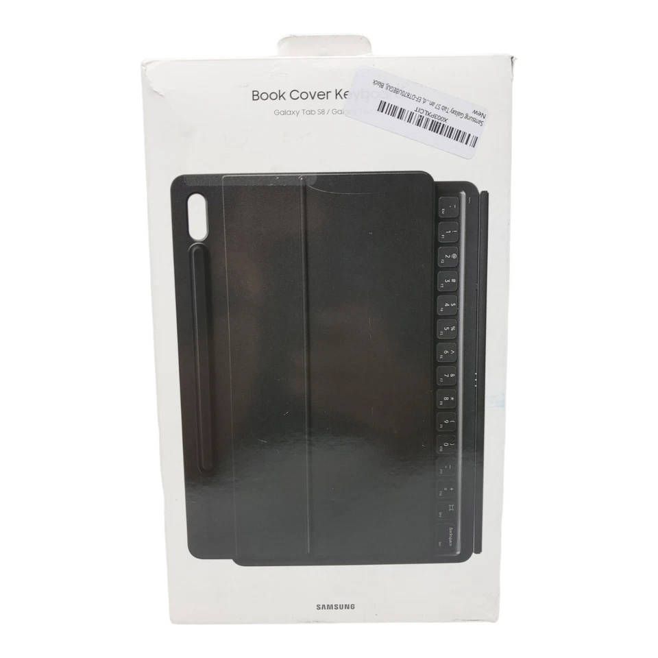 Funda libro teclado Samsung para Samsung Galaxy Tab S7 - negra (EF-DT870) Foto 1 de 4
