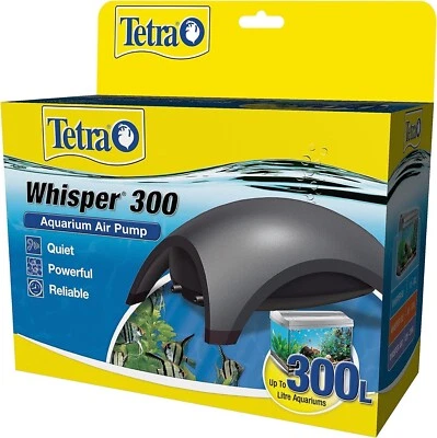 Tetra Whisper 300 Quiet Aquarium Air Pump, Large, T284AU, For 120-300L Fish Tank - image 1 of 4