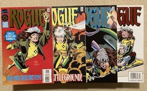 Rogue #1-4 ¡Serie completa! Cubiertas de aluminio X-Men de Marvel Comics 1994-1995 - Imagen 1 de 9