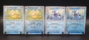 Pokemon Psyduck 054/165 & Golduck 055/165 S&V 151 Basic & Reverse Holo Bundle - Bild 1 von 6