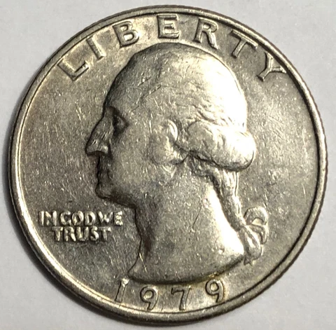 1979 P Washington Quarter Philadelphia Mint Cover
