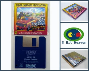 ROAD BLASTERS BY U.S.GOLD FOR ATARI ST - TESTED & WORKING - Picture 1 of 8