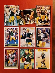 Brett Favre HOF JOLI LOT DE 9 CARTES Green Bay Packers 