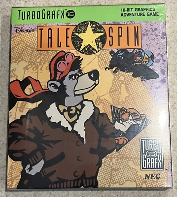 BRAND NEW - Factory SEALED - TaleSpin - HuCard for Turbo Grafx-16 console  - Image 1 of 4