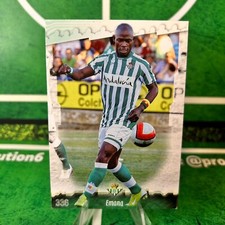 ACHILLE EMANA 336 1ST YEAR-REAL BETIS- MUNDICROMO LEAGUE CHIPS 2008 09 CARD