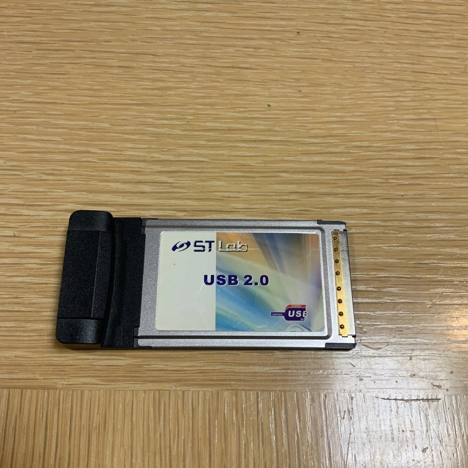 ST-Lab Cardbus 2 Ports USB 2.0 Adapter CB-USB2.0 - Image 1 of 1