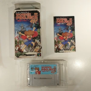 Wonder Project J Kikai No Shounen Pino CIB (Nintendo Super Famicom, 1994) Japón - Imagen 1 de 19