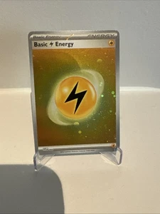 Pokemon Juego de Cartas Coleccionables Lightning Energy SVE EN 004 Holo Cósmico Casi Nuevo/Muy Nuevo - Imagen 1 de 2