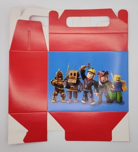 Official Roblox Cardboard Party Gift Box 6.5" x 3" x 4.75" - Picture 1 of 2