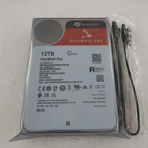 NEW Seagate IronWolf Pro ST12000NT001 12TB 256MB 6Gb/s SATA 3.5" 7200 RPM HDD - Bild 1 von 7