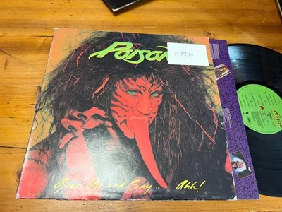 LP ITALY 1988 Poison  – Open Up And Say ...Ahh! - Image 1 of 2