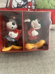 Salero y pimentero St Nicholas Square Disney Navidad Mickey & Minnie Mouse - Imagen 1 de 6