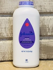 Johnson's Baby Powder Lavender Scent Cornstarch Hypoallergenic Calming 15 Oz - Picture 1 of 10