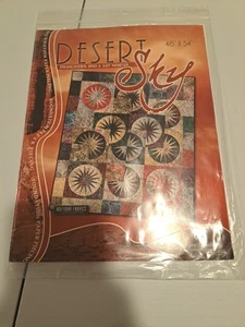 Judy Niemeyer Quilt Pattern Desert Sky NIP With Foundation Papers - Picture 1 of 2