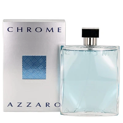 CHROME AZZARO Men Cologne 6.7 / 6.8 oz edt Men New in Box - Image 1 of 4
