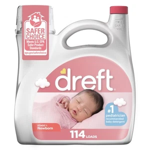 Stage 1 Newborn Baby Laundry Detergent Liquid HE Compatible 114 Loads Laundry... - Picture 1 of 7