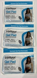 Lot 3 Packs CONTOUR GEL PADS FOR AB BELT GEL5000P4, Sealed, Expired - Picture 1 of 1