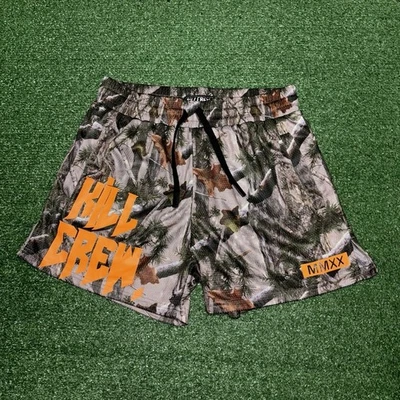 Kill Crew CAMO Shorts MMA Muay Thai Grappling Training Fighting Mens Medium  - Image 1 of 4