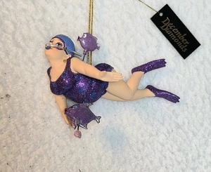 2006 dicembre Diamanti Penny Lo Snorkelor in abito viola con ornamento pesce - Foto 1 di 21