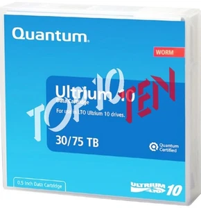 Quantum MR-L10MQN-02 LTO-10 Ultrium X WORM Datenkassette 30TB 75TB - Afbeelding 1 van 1