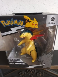 Pokemon Typhlosion Select Action Figure Jazwares Articulated Series 4 - Picture 1 of 1
