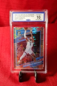 Shai Gilgeous-Alexander SGA Donruss Optic Silver Pulsar Prizm CCG Grade 10 - Picture 1 of 2
