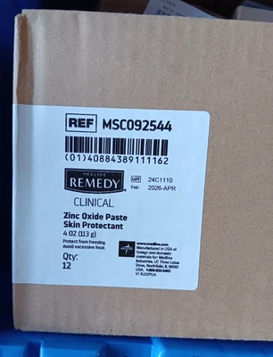 Medline Remedy Clinical Protect Zinc Oxide Paste Skin Protectant - Image 1 of 2