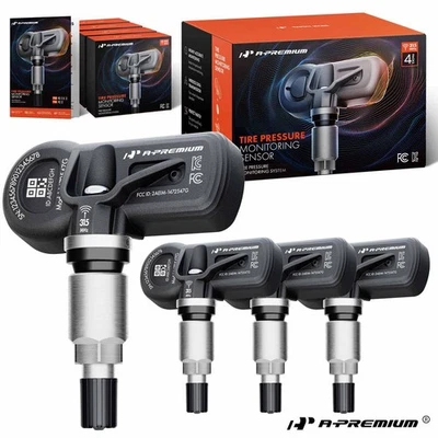 Sensor de monitoreo de presión de neumáticos TPMS A-Premium 4x 315 MHz para Ford F-150 Explorer Foto 1 de 4