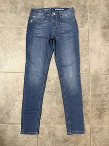 Arizona Jean Super flex 16reg Jeggings Girls- Great Look. Adjustable Waist  - Picture 1 of 12