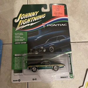 1973 Pontiac Le Mans GT by Johnny Lightning 1:64 scale model rel 2A#4 green - Picture 1 of 1
