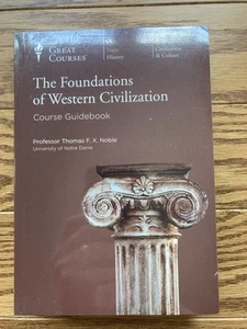 Great Courses The Foundations of Western Civilization 8 DVDs + Guidebook New - Foto 1 di 3