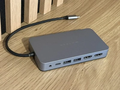 Hyper HDM1H-GL HyperDrive Dual HDMI Apple Macbook USB-C Dock - Great Condition! - Image 1 of 4