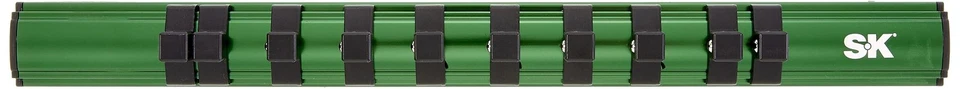 SK Tools EE. UU. 3/8" Riel de enchufe de accionamiento 10 clips magnéticos 12" de largo M3810 Foto 1 de 1