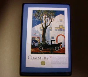 Chalmers Motor Car Company Vintage 35MM Slide Car Advertising Automobilia Ad - Picture 1 of 3