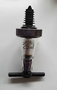Vintage Bar Spirits Optic Measure by LINNEY 25ml Man Cave Pub Home Bar - Picture 1 of 3