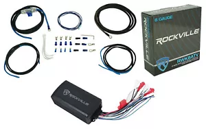 Rockville PS40 4-Kanal ATV/UTV/Motorrad Bluetooth Verstärker IP65 + Amp Kit - Bild 1 von 12