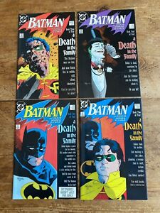 Batman #426 #427 #428 #429 DC Comics 1988 Death in the Family Full Set Starlin &