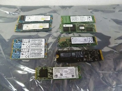 ЛОТ ИЗ 9 МИКС БРЕНД TOSHIBA/MICRON... 128GB/240GB/256GB/512GB SSD твердотельный накопитель - Изображение 1 из 4