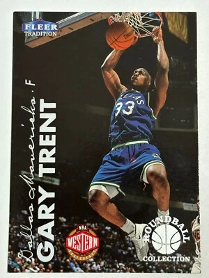 1999-00 Fleer Tradition #159RB Gary Trent Dallas Mavericks Roundball - Image 1 of 2