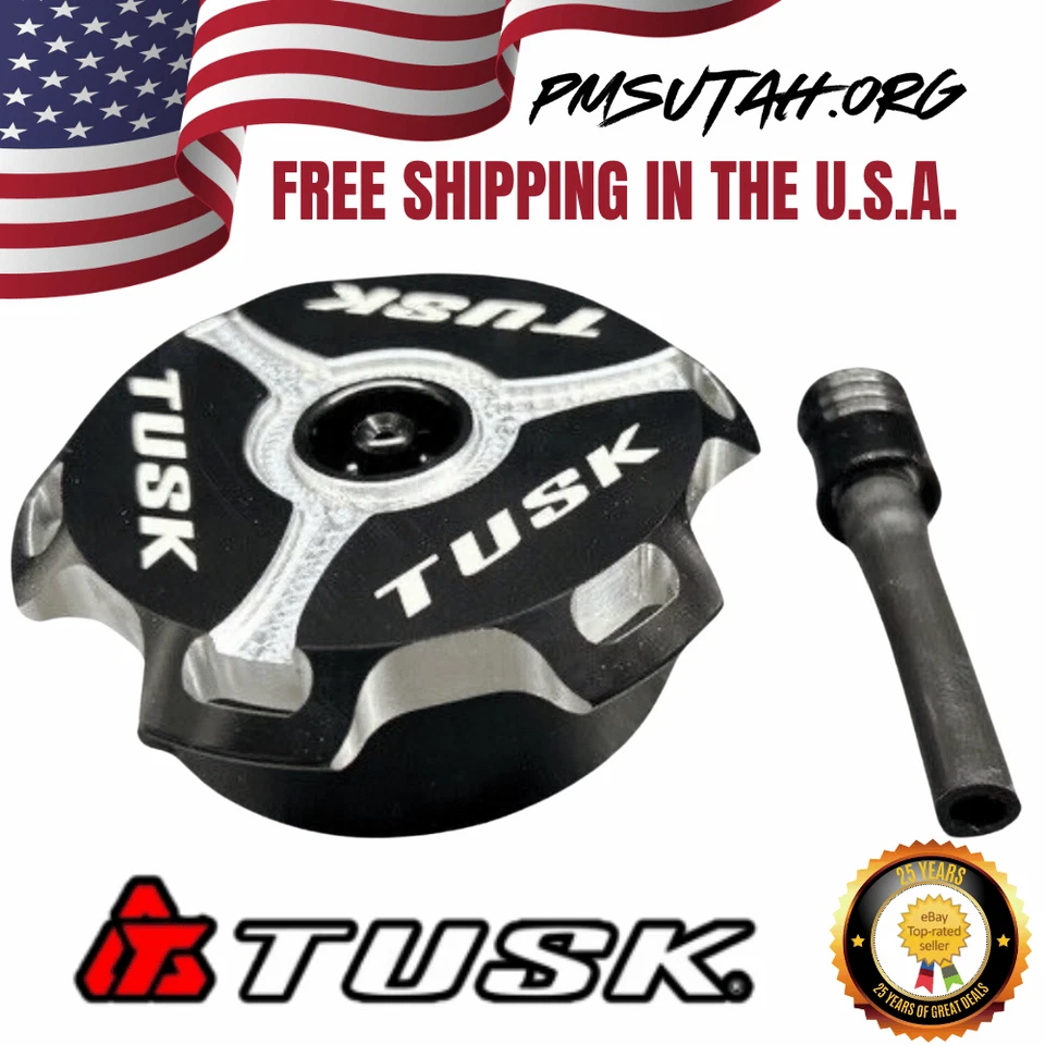 Tapa de gasolina Tusk 2017-2020 Honda CRF450R CRF 450R tapa del tanque de gasolina aluminio  Foto 1 de 4