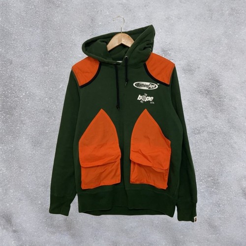 A BATHING APE (BAPE) Parka A BATHING APE taglia M cotone grn 131 Km3040 100S uomo #DL 17B