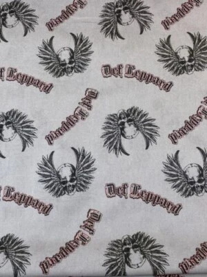 Def Leppard Fabric - Two Designs - One Yard of Each - two yards total - Image 1 of 2