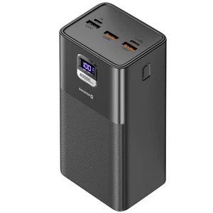 Batterie de secours 40000mAh USB et USB C 100W Swissten Power Line Compact Noir - Photo 1 sur 6