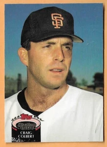 Craig Colbert Gigantes de San Francisco #891 - Topps Stadium Club casi nuevo-como nuevo 1992 - Imagen 1 de 2