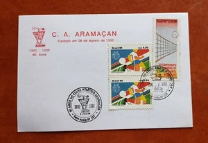 BRAZIL/BRASIL, card 1990, 60 Anos do clube Atlético Armacan - Picture 1 of 1