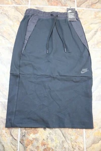 Rare WOMEN NIKE Air Sportswear Tech Pack Fleece Skort Pants Skirt 831719-010 - Picture 1 of 8
