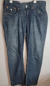 True Religion Billy Big T Jeans Mens 34X33 USA Flap Stitch Y2K - Picture 1 of 9