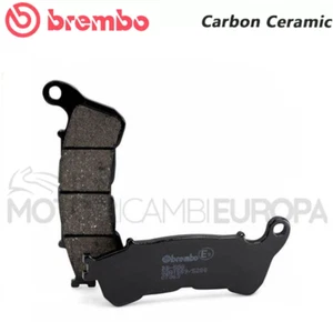 07063 Cc Plaquettes Carbone Avant BREMBO pour Honda Sh c. -à- 125 2013>2014 - Photo 1/2