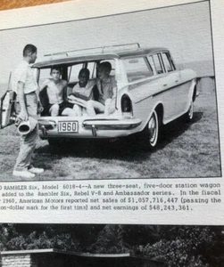 AMC Album Nash Healey Hudson Rambler 48 49 50 51 52 53 54 55 56 57 58 59 60 61 - Picture 1 of 12